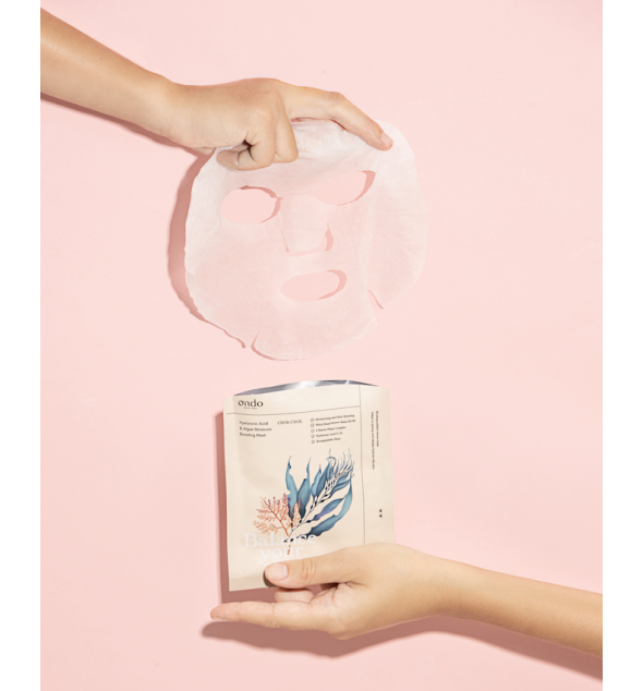 Hyaluronic acid & algae moisture boosting mask chok-chok