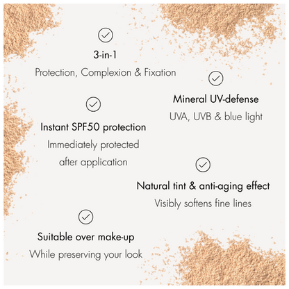 Poudre teintée SPF50 - medium