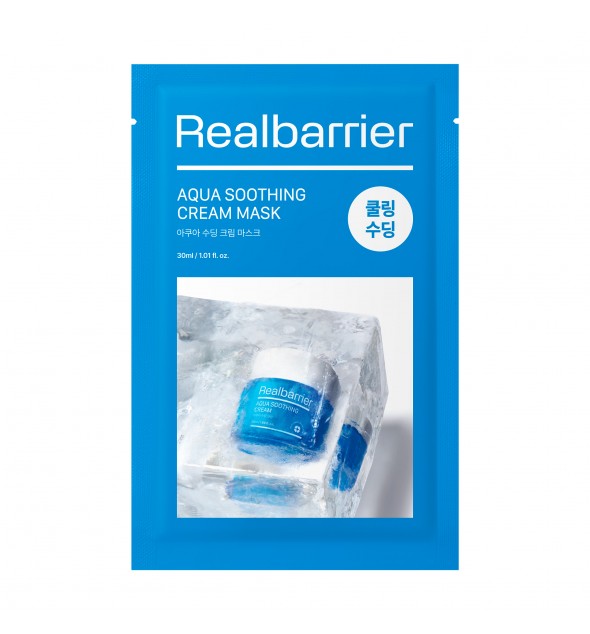 Real Barrier aqua soothing cream mask
